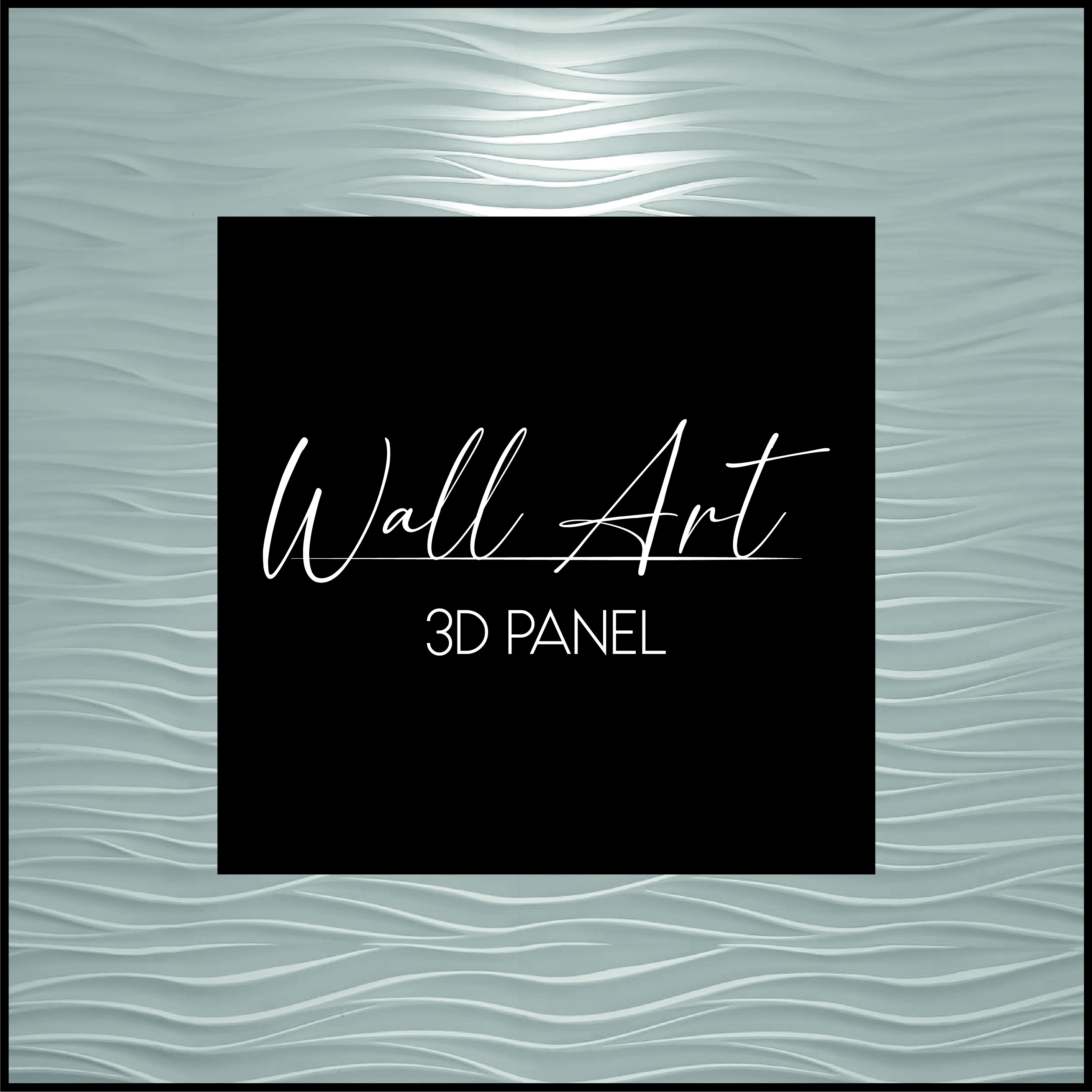 logo Wall Art 3d Panel